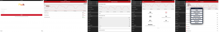 Matomo Mobile 2 for iPad - Alpha 1 - Screenshots
