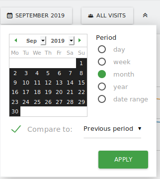 Date comparison feature