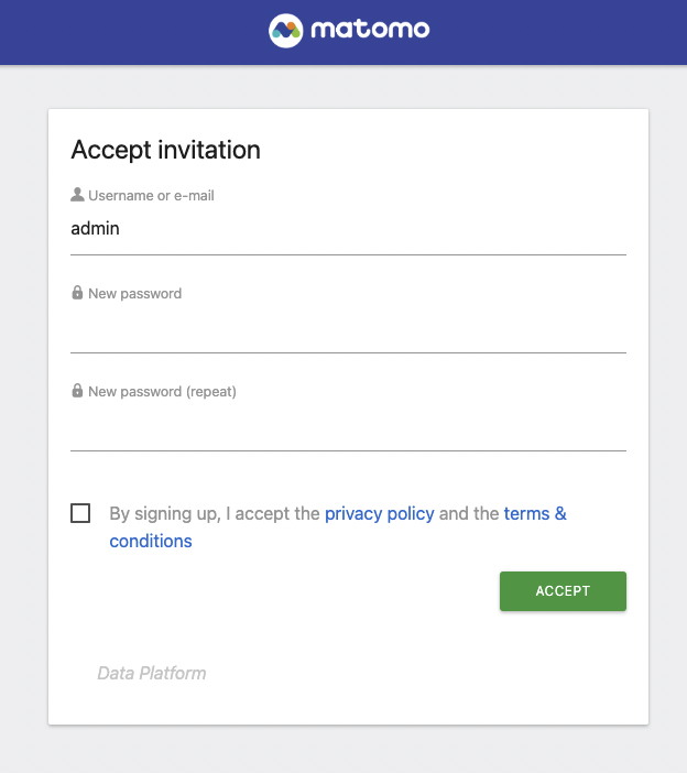 How do I display links to my &ldquo;Privacy Policy&rdquo; and/or &ldquo;Terms 