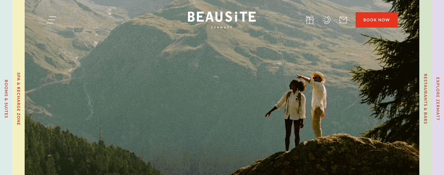 Beausite Homepage Example
