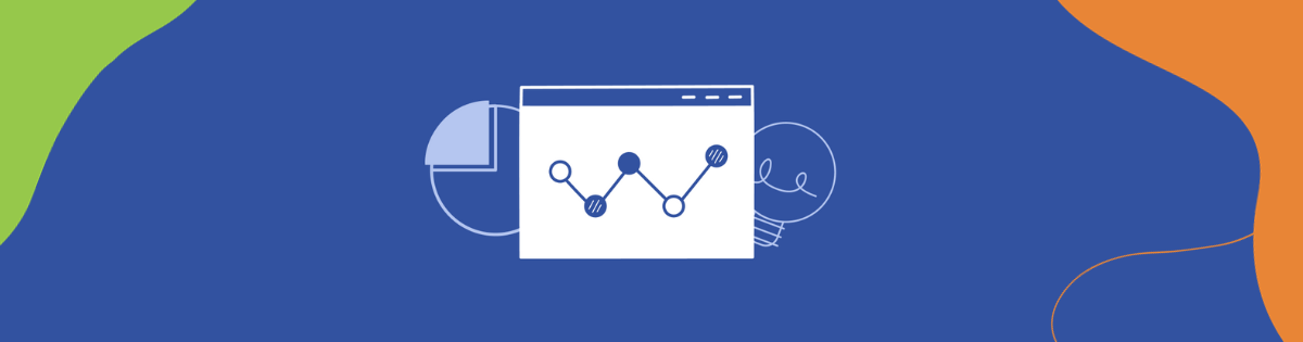 Report document and lightbulb
