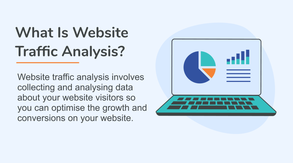 What is website traffic analysis?