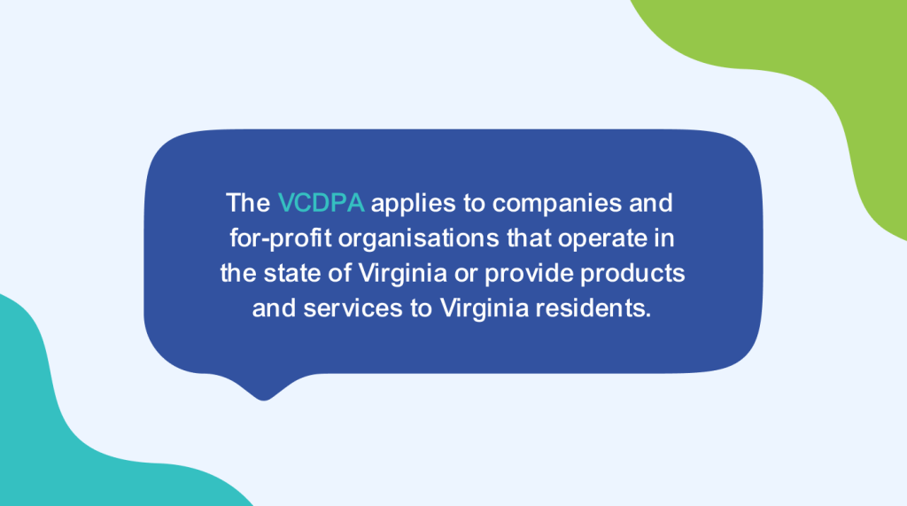 Who the VCDPA applies to
