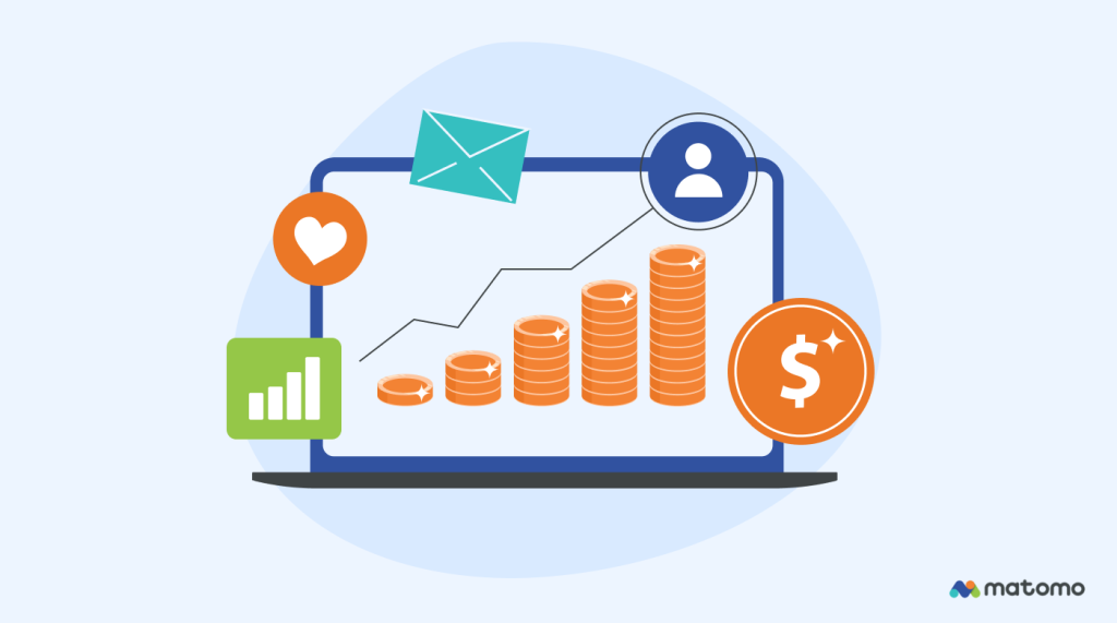 Illustration of CAC and business growth concepts