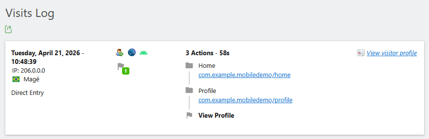 Track goals with the Matomo SDK for Android FAQ - Analytics Platform ...